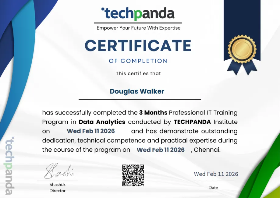 Scan QR Code for TechPanda Certificate Verification